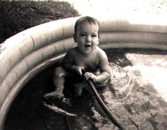 Kat McDougal; Saipan swimming pool